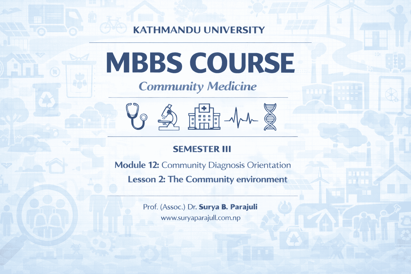 The Community environment